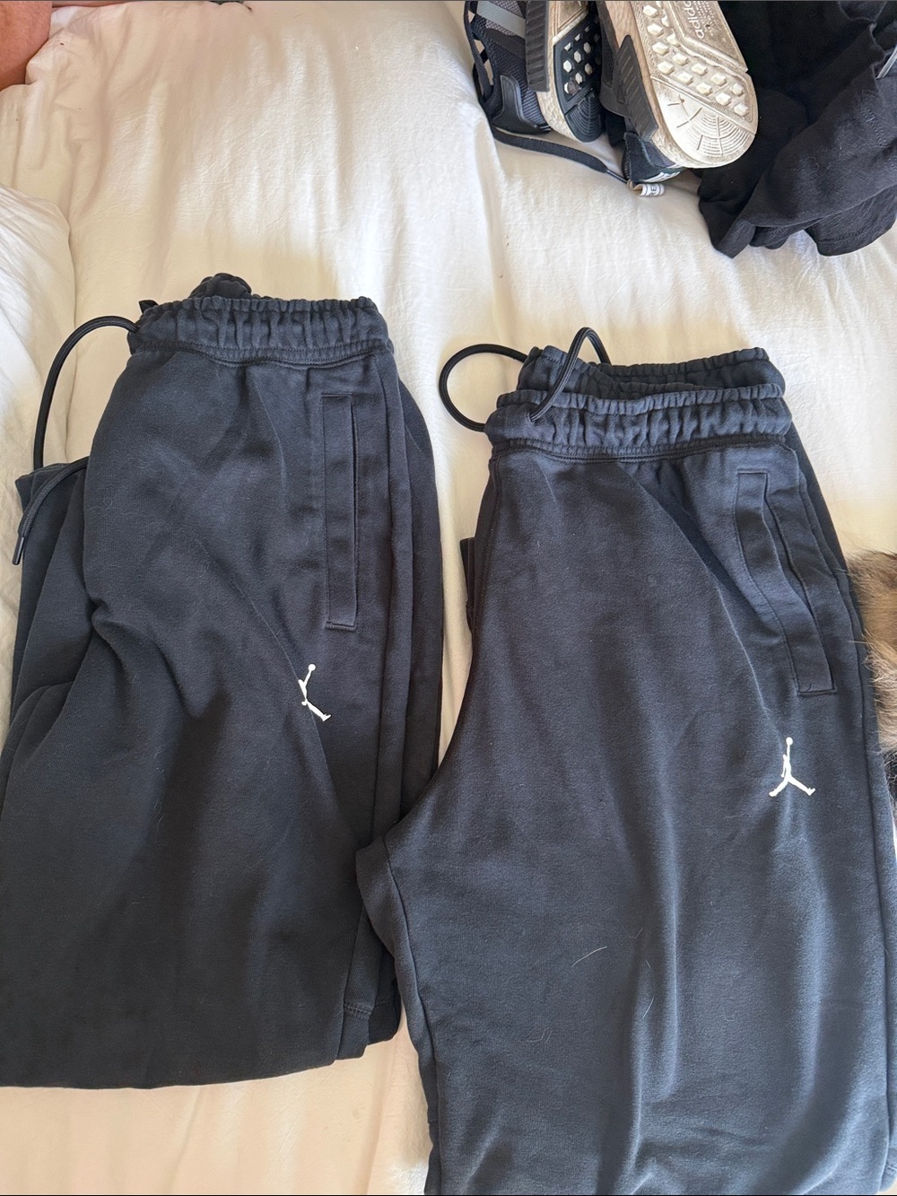 Jordan Mens Black Fleece Jogger Pants $25 each pick a size S or XL